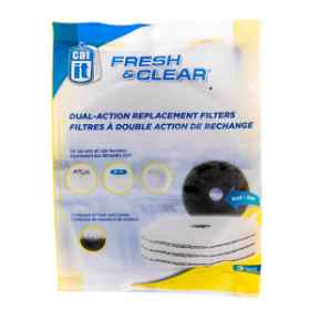 Show details for CATIT DRINKING FOUNTAIN 2 liter Fresh n Clear Repl Filters - 3/pk Picture of CATIT DRINKING FOUNTAIN 2 liter Fresh n Clear Repl Filters - 3/pk