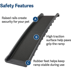 Picture of PETSAFE RAMP ULTRA LITE BI-FOLD - 62in x 16in x 4in
