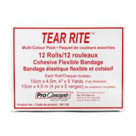 Show details for TEAR RITE 4in x 5yds MULTI COLOR - 12s Picture of TEAR RITE 4in x 5yds MULTI COLOR - 12s