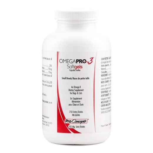 Picture of OMEGA PRO 3 SOFTGELS SMALL BREED (302 250) - 250s