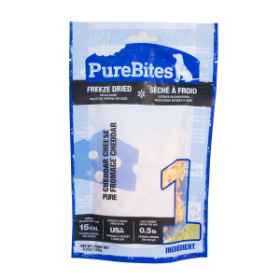 Show details for TREAT PUREBITES CANINE CHEDDAR CHEESE - 4.2oz/ 120g Picture of TREAT PUREBITES CANINE CHEDDAR CHEESE - 4.2oz/ 120g