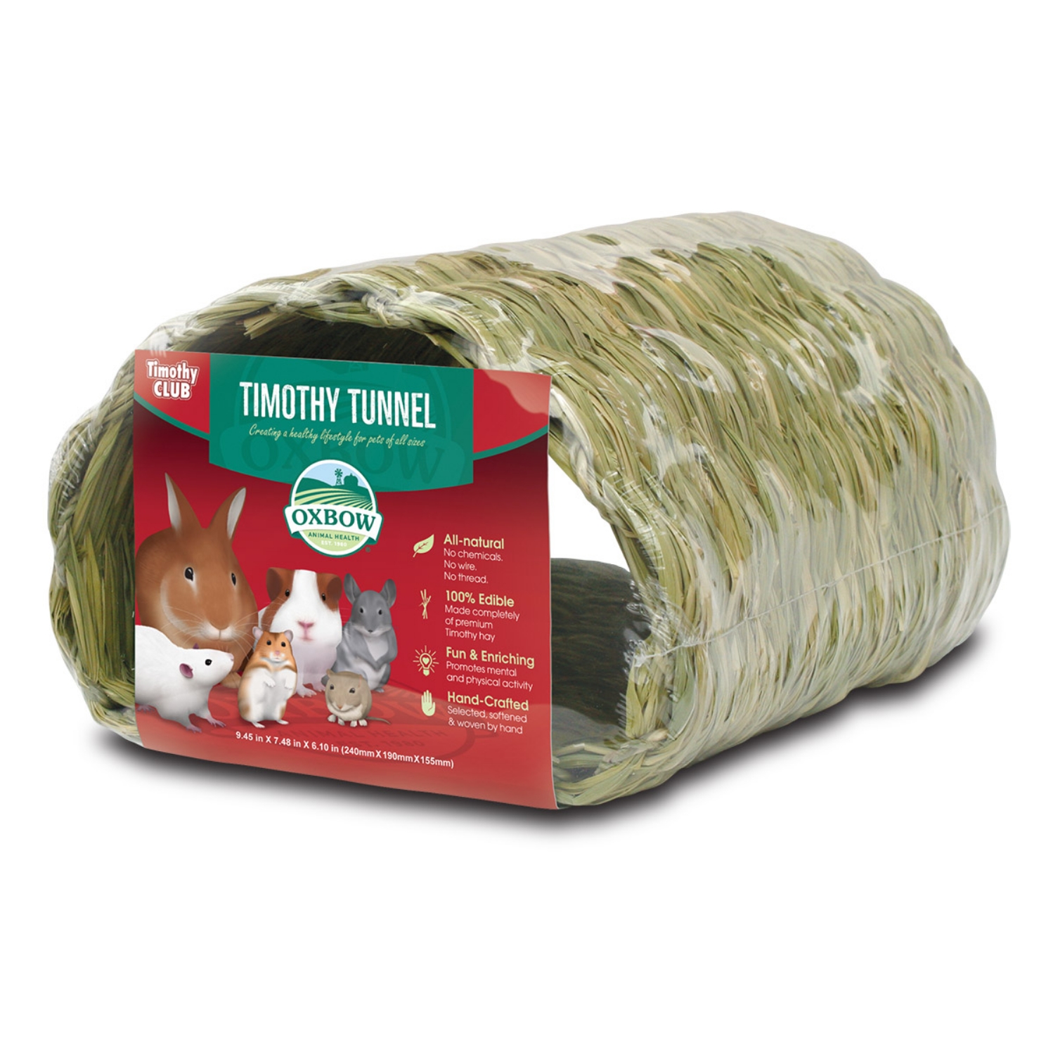 Picture of OXBOW TIMOTHY CLUB TIMOTHY TUNNEL - 9.45 x 7.48 x 6.10in