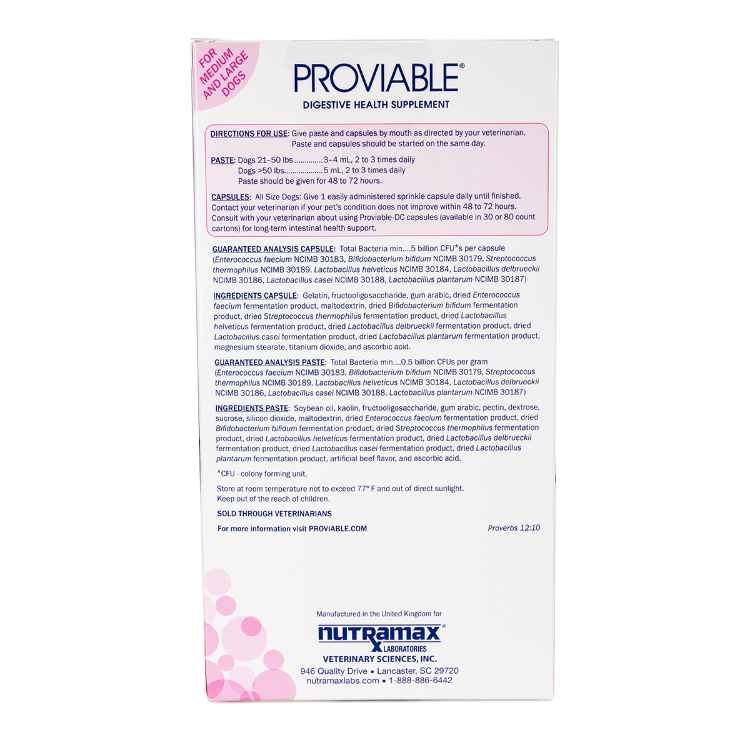 Picture of PROVIABLE KP-DC COMBO MED/ LRG DOGS 30ml + 10 CAPS