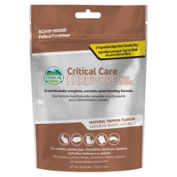 Picture of OXBOW CRITICAL CARE HERBIVORE Fine Grind Papaya Flavour - 3.53oz/100g