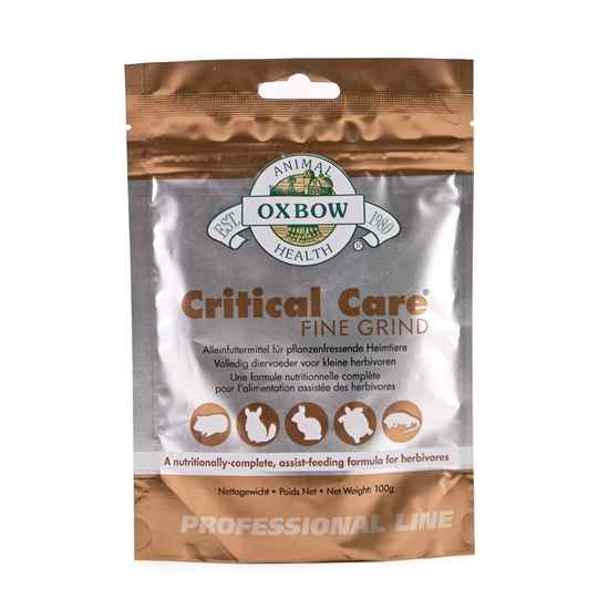 Picture of OXBOW CRITICAL CARE HERBIVORE Fine Grind Papaya Flavour - 3.53oz/100g