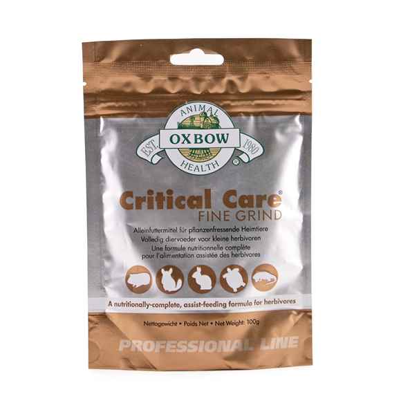 Picture of OXBOW CRITICAL CARE HERBIVORE Fine Grind Papaya Flavour - 3.53oz/100g