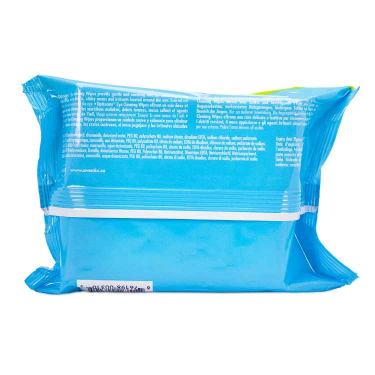Picture of OPTIXCARE EYE CLEANING WIPES - 50/pkg