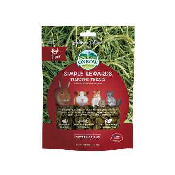 Show details for OXBOW SIMPLE REWARD TIMOTHY TREATS - 1.4oz/40g Picture of OXBOW SIMPLE REWARD TIMOTHY TREATS - 1.4oz/40g