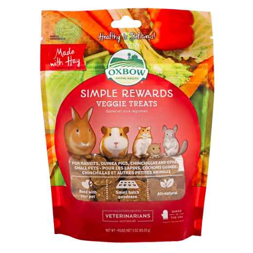 Picture of OXBOW SIMPLE REWARD VEGGIE TREATS - 3oz/85g