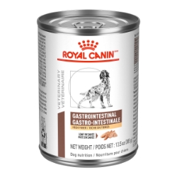 Picture of Royal Canin Veterinary Diet GASTROINTESTINAL HIGH FIBER Loaf Wet Dog Food - 12 X 385g cans