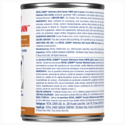 Picture of Royal Canin Veterinary Diet GASTROINTESTINAL HIGH FIBER Loaf Wet Dog Food - 12 X 385g cans