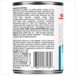 Picture of Royal Canin Veterinary Diet VEGETARIAN Loaf Wet Dog Food - 12 X 385gm cans