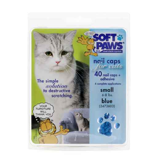 Picture of SOFT PAWS TAKE HOME KIT FELINE SMALL - Blue