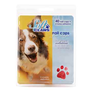 Picture of SOFT CLAWS TAKE HOME KIT CANINE MEDIUM - Red