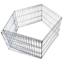 Picture of EXERCISE PEN Unleashed SILVER - 8 panels x 24in x 24in