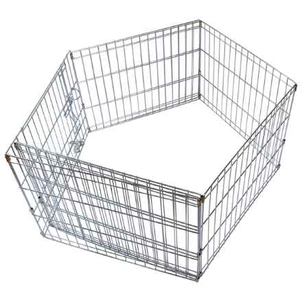 Picture of EXERCISE PEN Unleashed SILVER - 8 panels x 24in x 24in