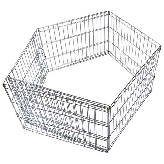 Picture of EXERCISE PEN Unleashed SILVER - 8 panels x 24in x 24in