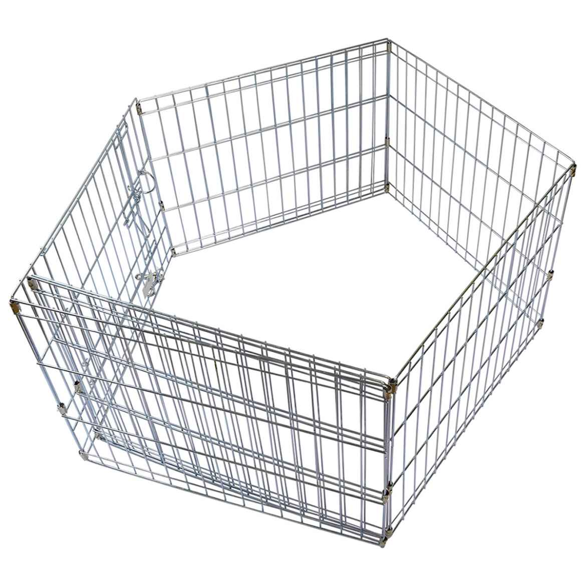 Picture of EXERCISE PEN Unleashed SILVER - 8 panels x 24in x 30in