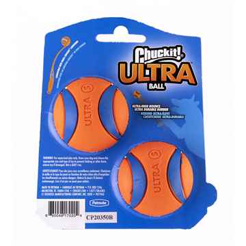 Picture of TOY DOG CHUCKIT ULTRABALL Rubber Small - 2/pk