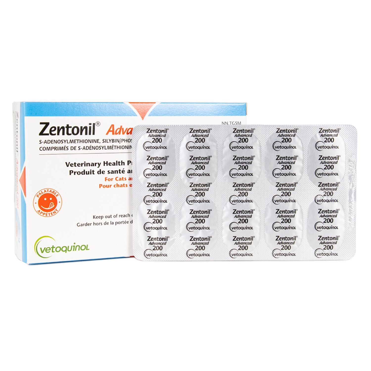 Picture of ZENTONIL ADVANCED 200 CHEWABLE TABS - 30's
