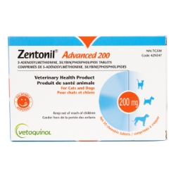 Picture of ZENTONIL ADVANCED 200 CHEWABLE TABS - 30's