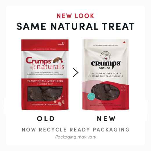 Picture of CRUMPS NATURALS TRADITIONAL LIVER FILLET TREATS - 11.6oz/330g