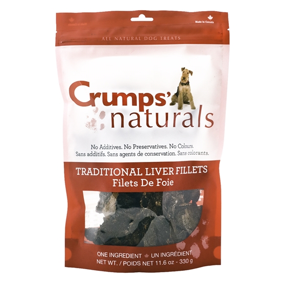 Picture of CRUMPS NATURALS TRADITIONAL LIVER FILLET TREATS - 11.6oz/330g