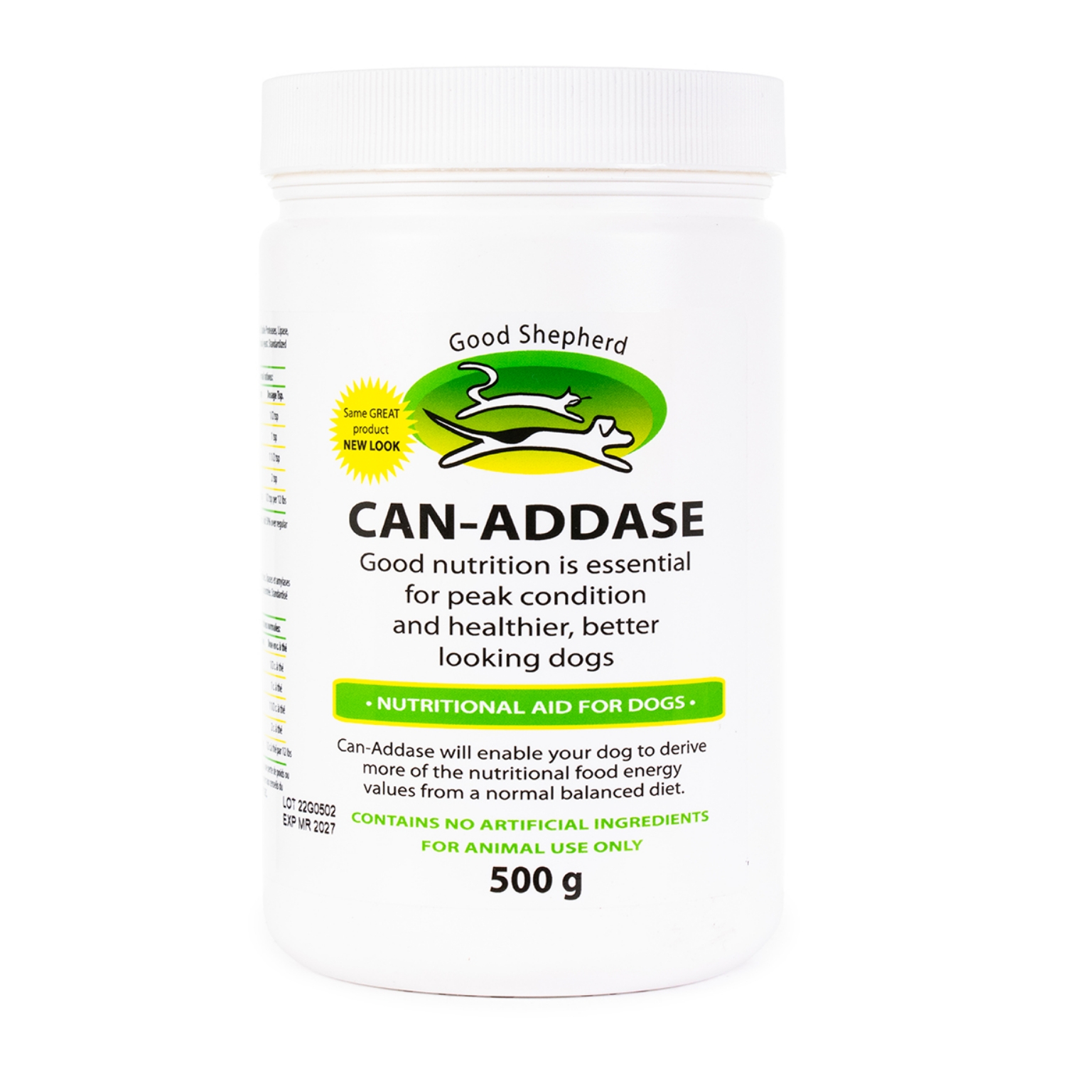Picture of CAN-ADDASE DIGESTIVE ENZYME SUPPLEMENT - 500gm