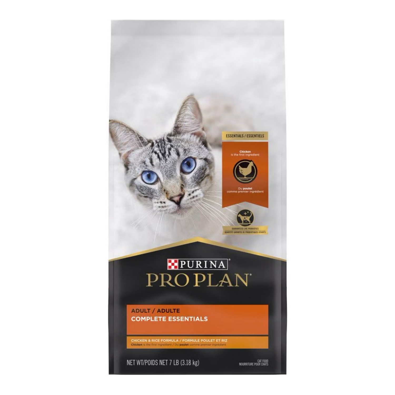 Picture of Purina Pro Plan Adult Chicken & Rice Dry Cat Food - 3.18kg