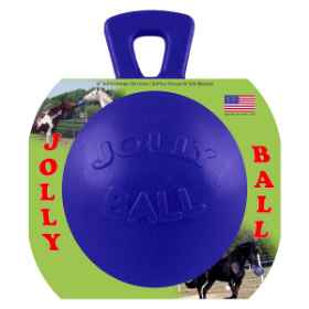 Show details for JOLLY BALL EQUINE TUG-N-TOSS BALL Blue - 10in Picture of JOLLY BALL EQUINE TUG-N-TOSS BALL Blue - 10in