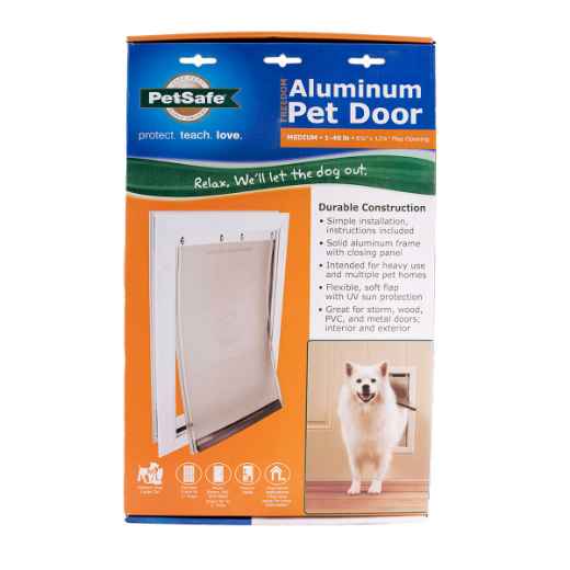 Picture of PETSAFE FREEDOM PET DOOR Aluminum - Medium