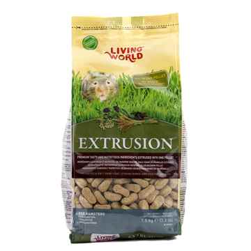 Picture of LIVING WORLD EXTRUSION HAMSTER FOOD - 1.6kg