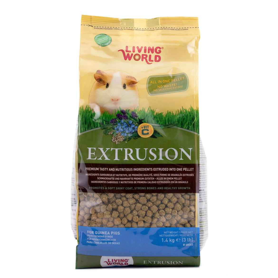 Picture of LIVING WORLD EXTRUDED GUINEA PIG FOOD - 1.4kg