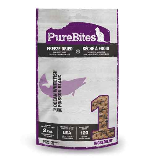 Picture of TREAT PUREBITES FELINE Ocean Whitefish - 0.70oz / 20g