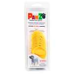 Picture of BOOTS PAWZ NATURAL RUBBER K/9 BOOTS XX Small Yellow- 12/pk