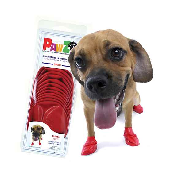 Picture of BOOTS PAWZ NATURAL RUBBER K/9 BOOTS Small Red - 12/pk