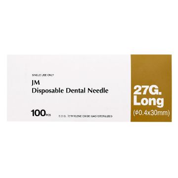 Show details for DENTAL NEEDLE 27g x 1 1/5in (30mm) - 100/box Picture of DENTAL NEEDLE 27g x 1 1/5in (30mm) - 100/box