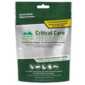 Show details for OXBOW CRITICAL CARE HERBIVORE Apple & Banana Flavour - 4.97oz/141g Picture of OXBOW CRITICAL CARE HERBIVORE Apple & Banana Flavour - 4.97oz/141g