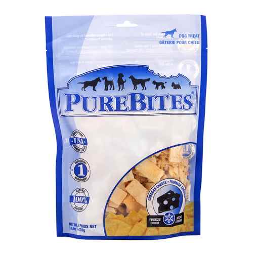 Picture of TREAT PUREBITES CANINE CHEDDAR CHEESE - 16.6oz / 470g