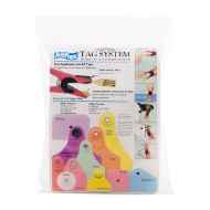 Picture of ALLFLEX TAG GLOBAL MEDIUM BLANK RED - 25/bag