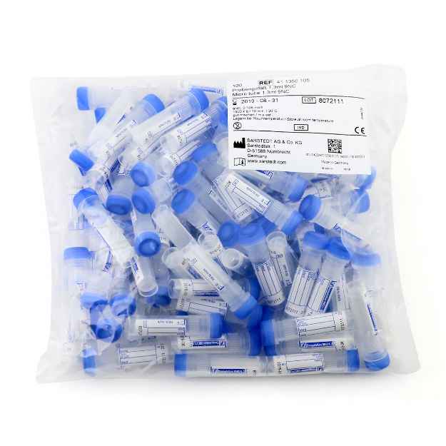 Picture of MICROTUBES BLUE 1.3ml - 100`s