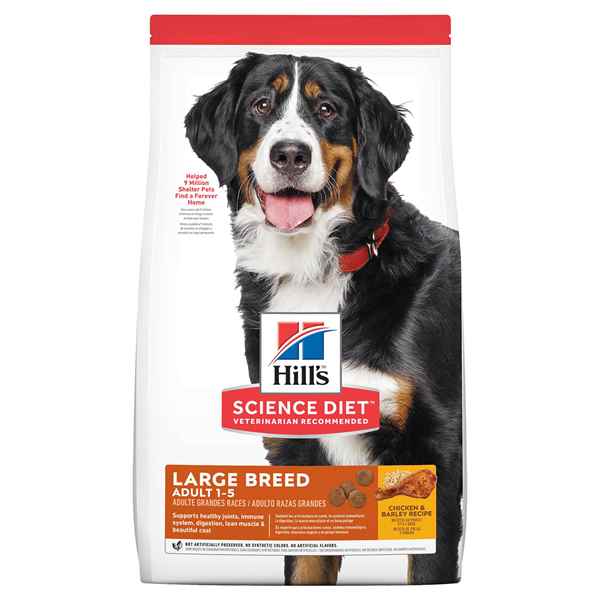 Picture of CANINE SCIENCE DIET LARGE BREED ADULT CHICKEN & BARLEY - 35lb / 15.87kg