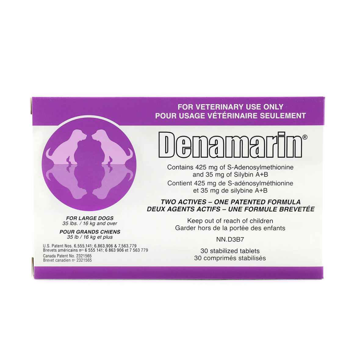 Picture of DENAMARIN 425mg TABLETS for LARGE DOGS - 30s 