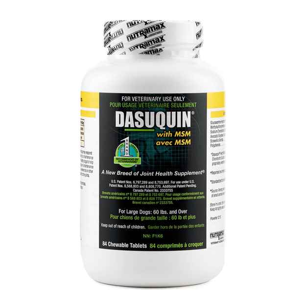 Picture of DASUQUIN CHEW TABS w/MSM for LARGE DOGS - 84s