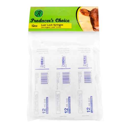Picture of SYRINGE IDEAL DISP 12cc LUER LOCK TIP - 5/pk