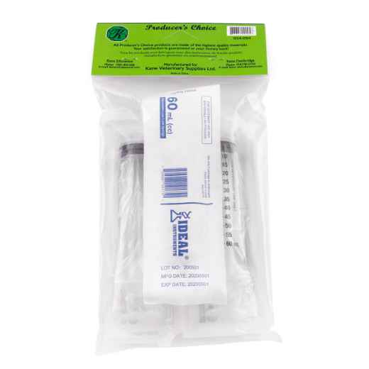 Picture of SYRINGE IDEAL DISP 60cc LUER LOCK TIP - 3/pk