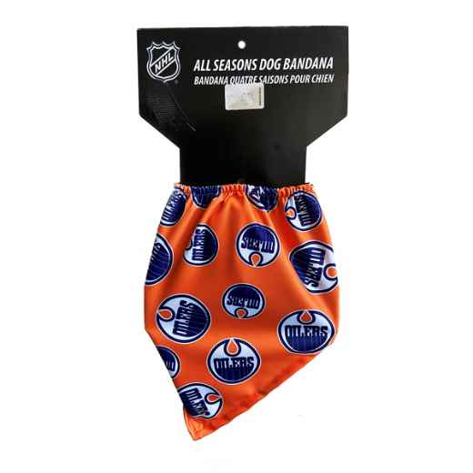 Picture of BANDANA NHL GEAR Edmonton Oilers Logo - X Large