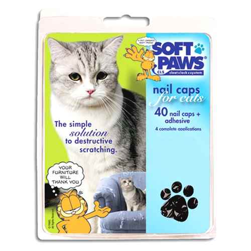 Picture of SOFT PAWS TAKE HOME KIT FELINE SMALL - Black