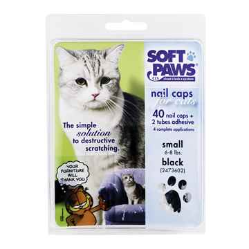 Picture of SOFT PAWS TAKE HOME KIT FELINE SMALL - Black