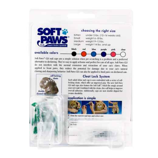 Picture of SOFT PAWS TAKE HOME KIT FELINE SMALL - Green